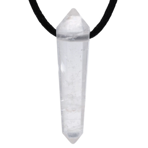 Quartz clair point - point, double