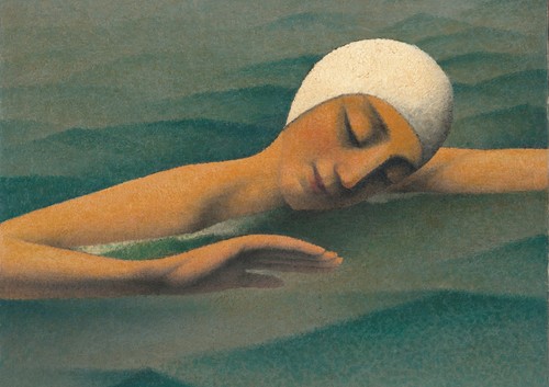 Swimmer felix tobeen - by,