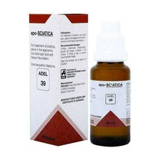 Lot de 3 paAdel homéopathie allemande ADEL-39 TRAITEMENT DE LA SCIATIQUE...