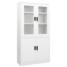 Armoire de Bureau Blanc