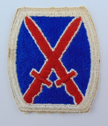 Patch 10th mountain - de, la