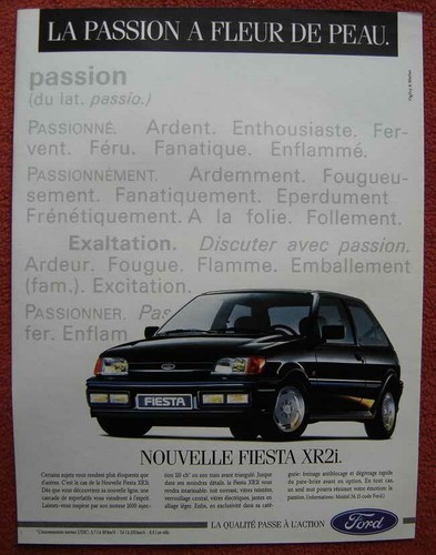 Publicité papier voiture - publicité,
