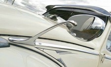 À Capuche Col de Cygne Rétroviseur pour VW Beetle Bug Type 1 Albert Ovale Paire