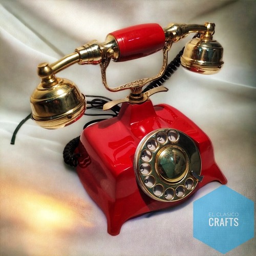 Téléphone rotatif vintage - , en