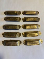 poignees anciennes laiton moulé 