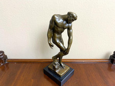 Sculpture Homme en bronze sur