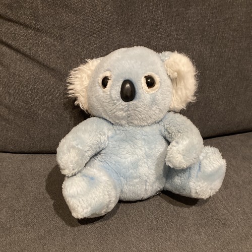 Peluche doudou koala bleu