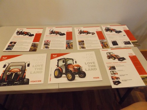 Yanmar models - 7-pc.,