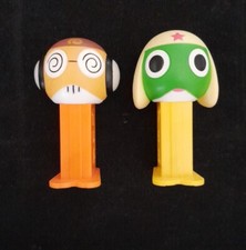 Lot De Deux Pez Keroro Gunso. Manga Japonais. Goodies. Figurines. Jeu. Jouet.
