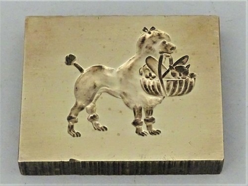 Matrice tampon bronze ancien - tampon,