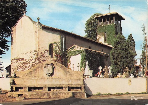 Arcangues eglise et le - eglise,