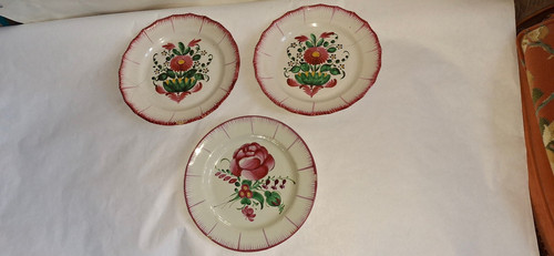 Anciennes assiettes en - 3,