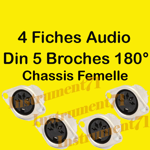 Fiches din chassis broches - fiches,
