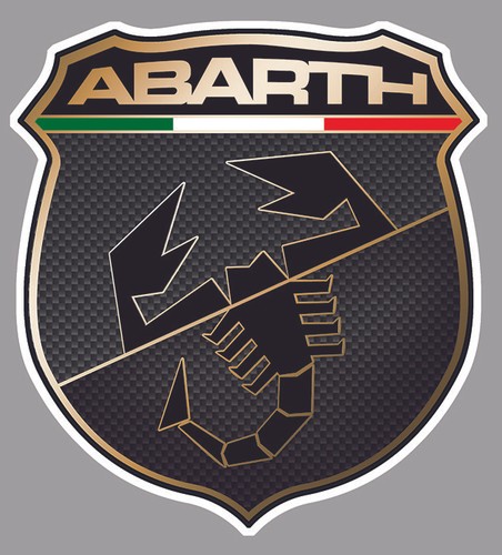 Abarth sticker vinyle laminé - ,
