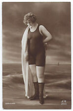 Jean Agelou Paris CPA carte photo originale nu féminin femme nue vers 1910 nude.
