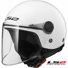 CASQUE ENFANT LS2 OF575 WUBY WHITE KID YOUTH OPEN FACE HELMET