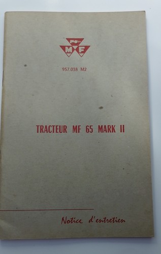 Massey ferguson tracteur 65 - tracteur, mf