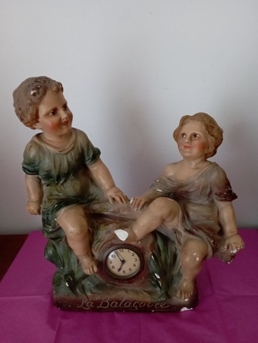 Sculpture plâtre ancienne - , "