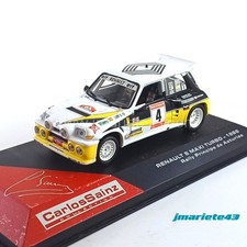 Renault R5 Maxi Turbo #4 C. Sainz - A. Boto Principe des Asturies 1986 1:43 *