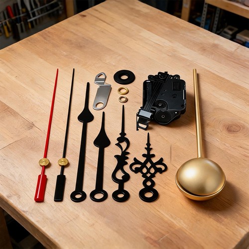 Pendule mouvement horloge à - mouvement, d'horloge