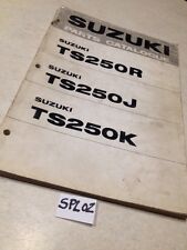 Suzuki parts list catalogue TS250R TS250J TS250K TS250 R J K 250TS 250 TS éd.73