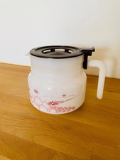 Cafetière Arcopal vintage – verseuse à café décor nature avec couvercle