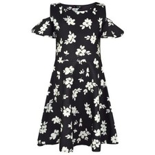 Robe Patineuse Fille En Fleurs
