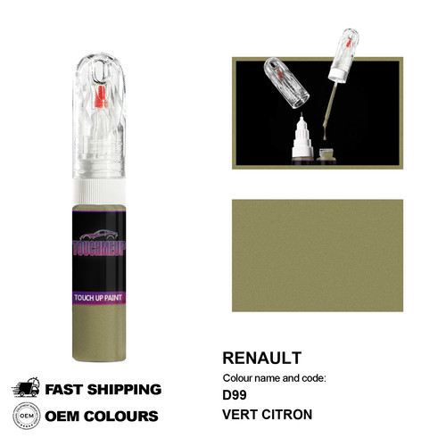 Pour renault vert citron - renault, d99