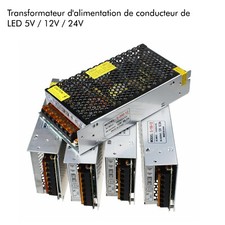 Adaptateur bloc d'alimentation commutateur AC 110V-220V VERS DC 5V 12V 24V