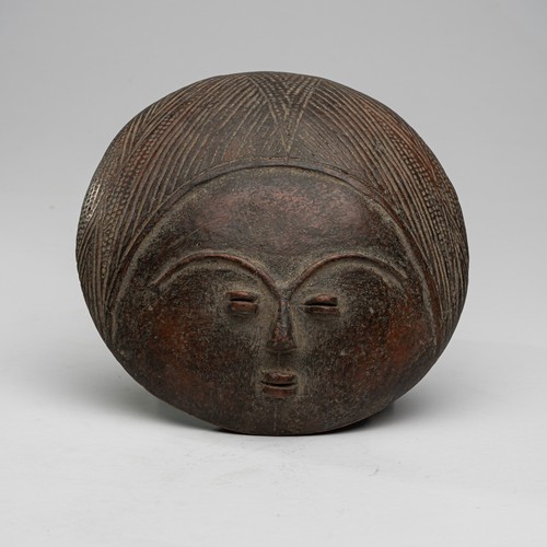 0662 sculpture tete terre - sculpture,