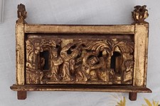 ancien Panneau Bois sculpté