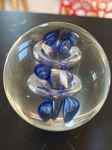 Presse papier verre art - verre, d’art