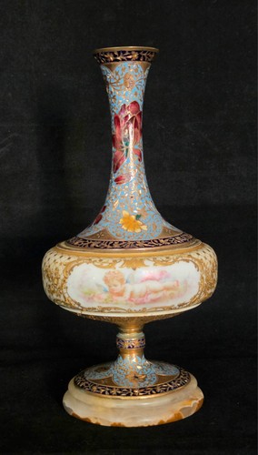Vase soliflore porcelaine - en,