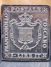 Motif timbre en argent fin 999