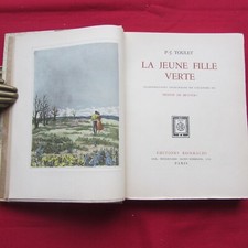 P.J. TOULET JEUNE FILLE VERTE