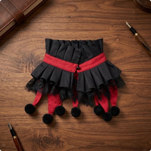 Collerette clown victorien - collerette,