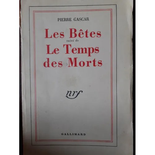 Les bêtes suivi - de, temps