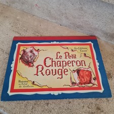 Pop-Up. le petit chaperon rouge , illustrations de Grolleron, ed Lucos