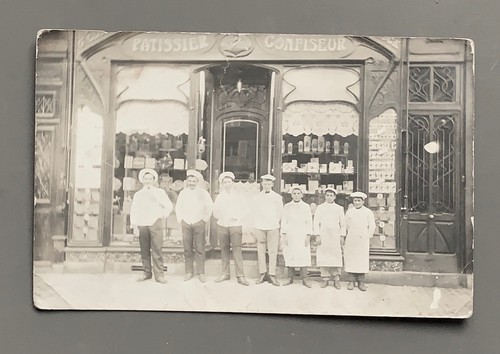 Photo card front pastissier - card,