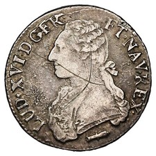France Louis XVI écu aux