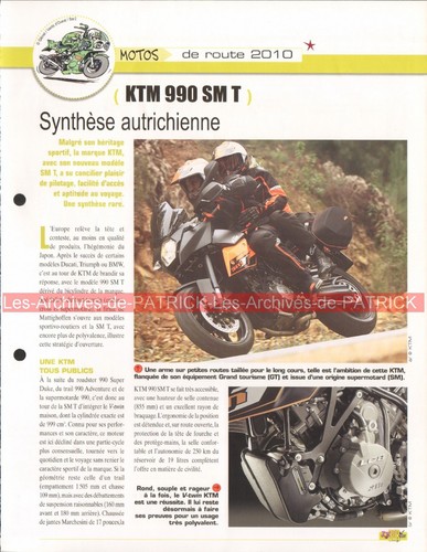 Ktm 990 smt - 2010, joe