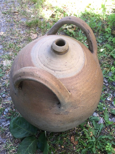 Ancienne grande toule huile - toule,