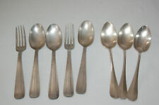 lot de couverts en métal argenté / cuillères et fourchettes  poinçons 84 & 60