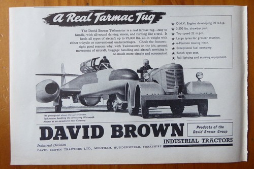 1951 pub tracteur david - 11/1951,