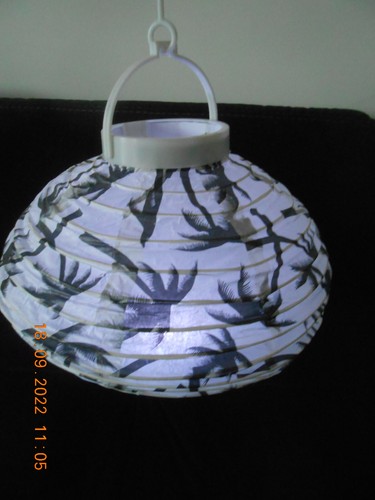 Lampion papier lumineux - en, papier, 
