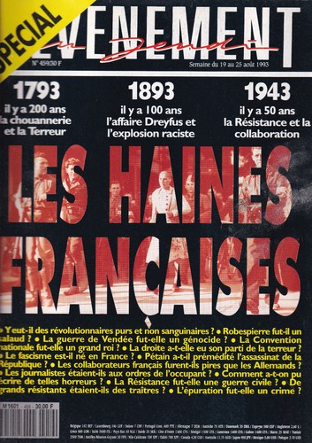 Evenement jeudi n 459 - du,