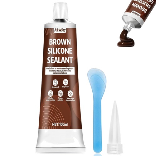 Silicone marron 100 - ml,, colle