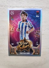Topps Takefusa Kubo Match Attax 2023 2024 Star Ballers Real Sociedad