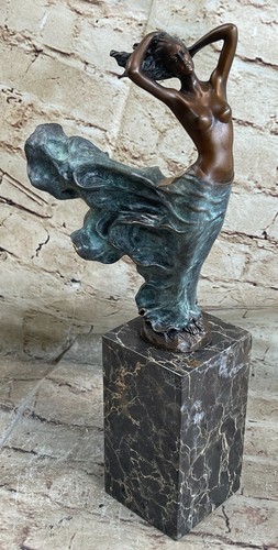 Bronze statue sensuelle - statue,
