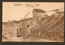 CONGO BELGE  carton format cpa  Charbon (Kolen)  /scène animée 